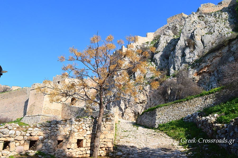 Ακροκόρινθος Αρχαία Κόρινθος κάστρο