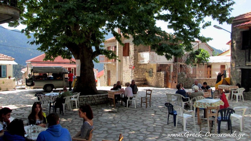 Kryoneria village Nafpaktos