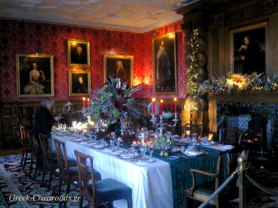 England Christmas Holker hall