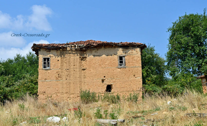Κορέστεια Καστοριάς πλινθόκτιστα χωριά 